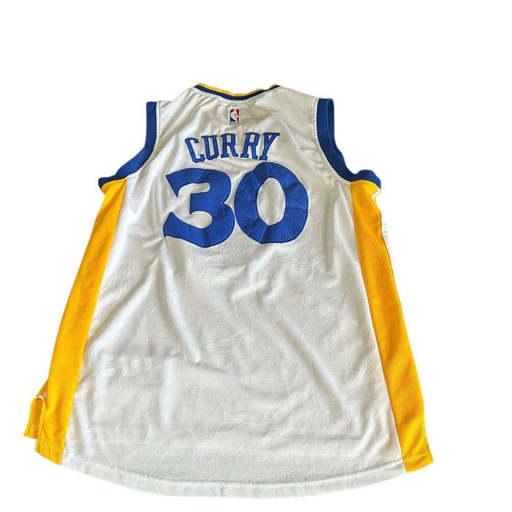 Adidas Men Golden State Warriors Stephen Curry Jersey Sz XL - Picture 2 of 8